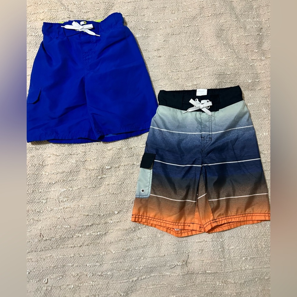 Boys Swimming Trunks 2 pair - Size S(8)